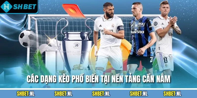 Các dạng kèo phổ biến tại nền tảng cần nắm